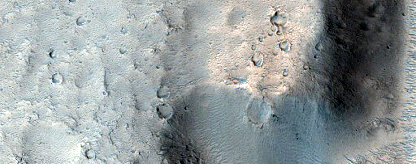 Channel within Larger Valley in Northern Mid-Latitudes