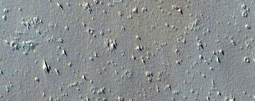 Candidate Recent Impact Site