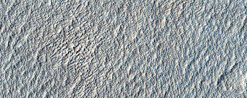 Crater Ejecta Lobes North of Acheron Fossae