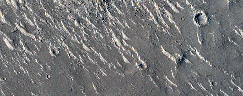Terrain South of Peridier Crater