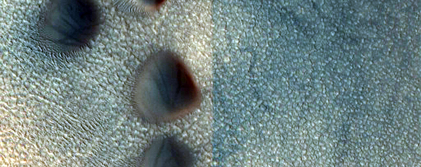 Dune Monitoring in Northern Mid-Latitude Crater