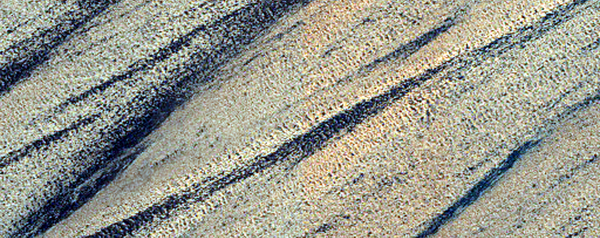 Chasma Boreale Dune Changes