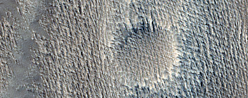 Mangala Valles Chaos Region