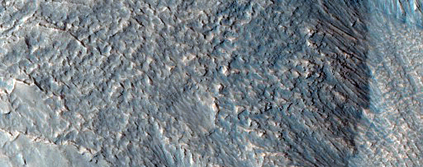 Mesa in Deuteronilus Mensae