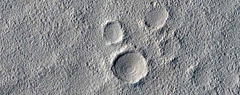Terrain Northeast of Maggini Crater