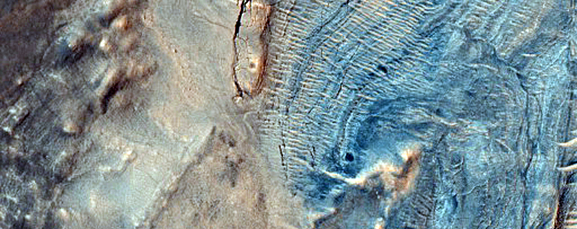 Jarosite-Bearing Terrain in Northern Nili Fossae