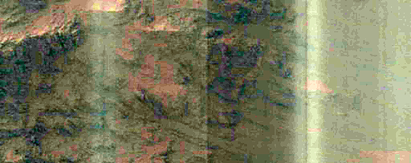 Steep Rocky Slopes in East Coprates Chasma