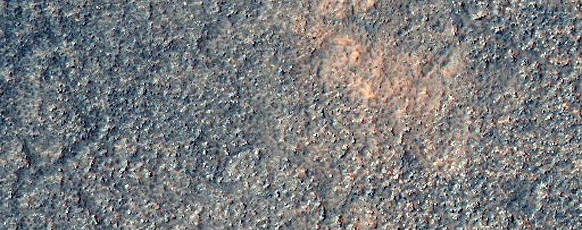 Ridged Flow-Like Features in Deuteronilus Mensae