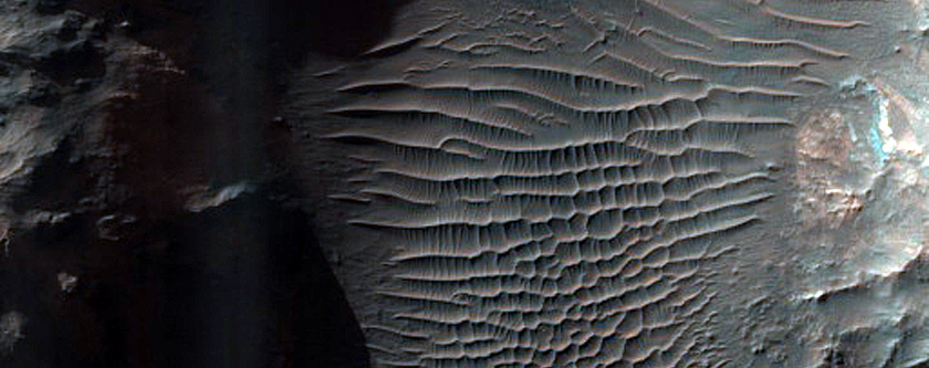 Diverse Bedrock Exposure beneath Extensive Clay Unit in Her Desher Vallis 
