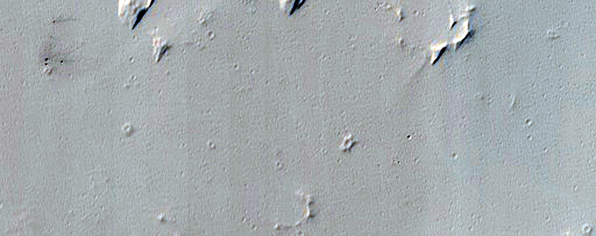 Candidate Recent Impact Site