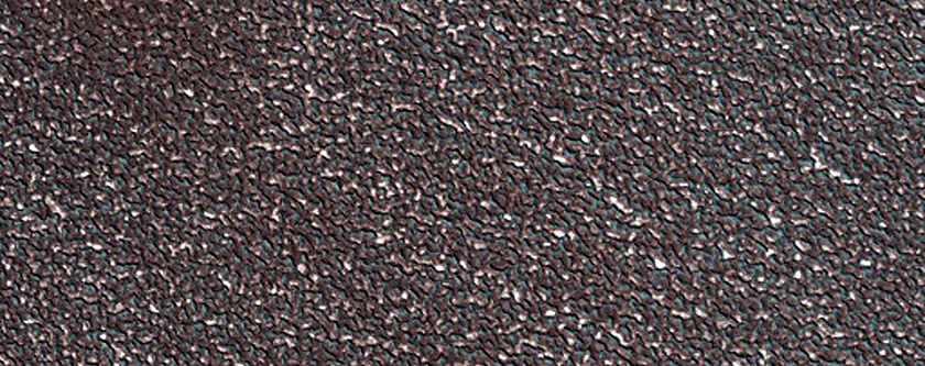 Ice-Filled North Polar Layered Deposits Crater