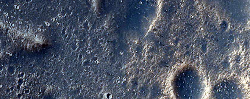 Kasei Valles Scarps and Terraces