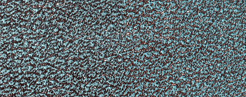 Small Crater on North Polar Layered Deposits