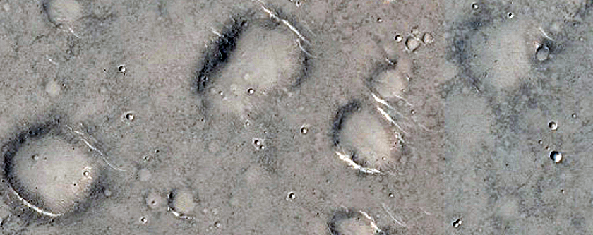Monitoring Recent Impact Site