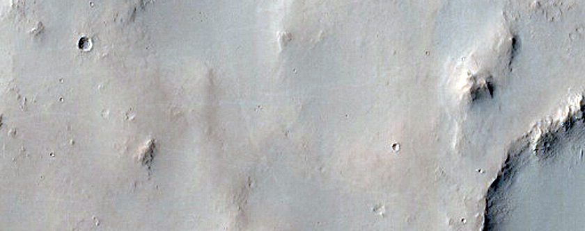 Candidate Recent Impact Site