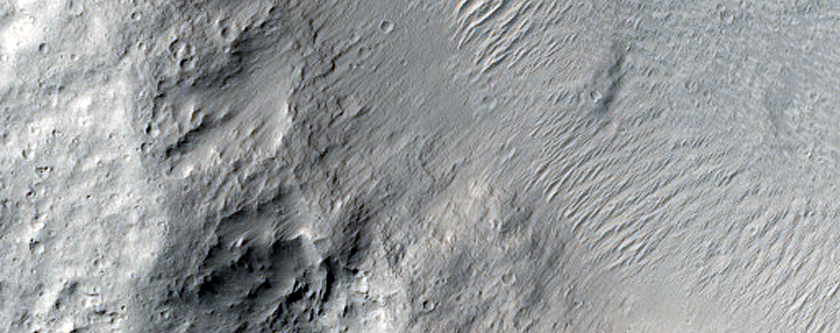 Layers East of Wien Crater