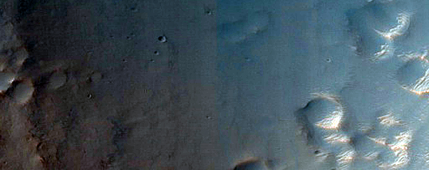 Well-Preserved Crater