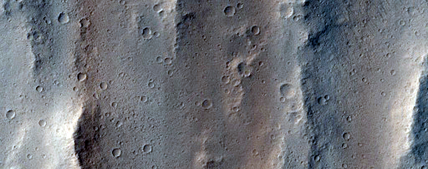 Recent Impact Site in Sacra Sulci