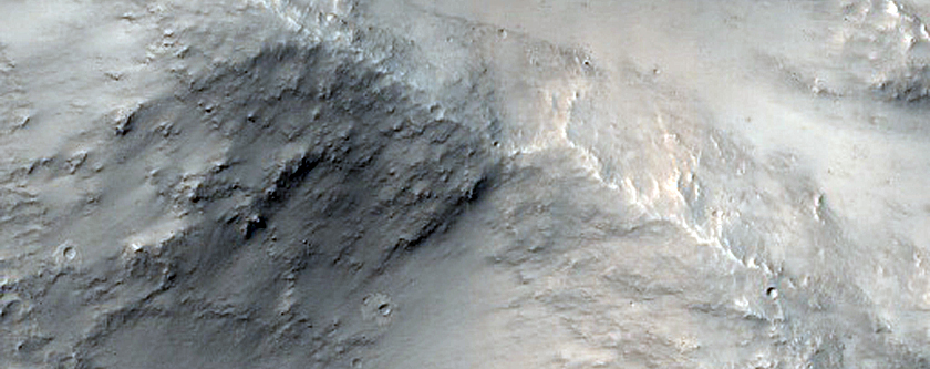 Exposure on Ma Adim Vallis