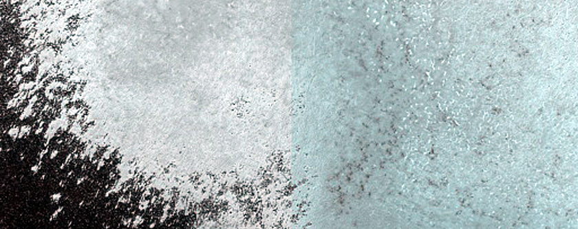 Fringe of Perennial Ice Deposit