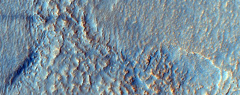 Deuteronilus Mensae Terrain