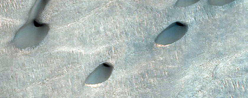 Dunes near Olympia Undae