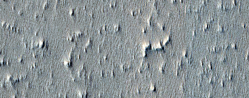 Terrain near Pavonis Mons