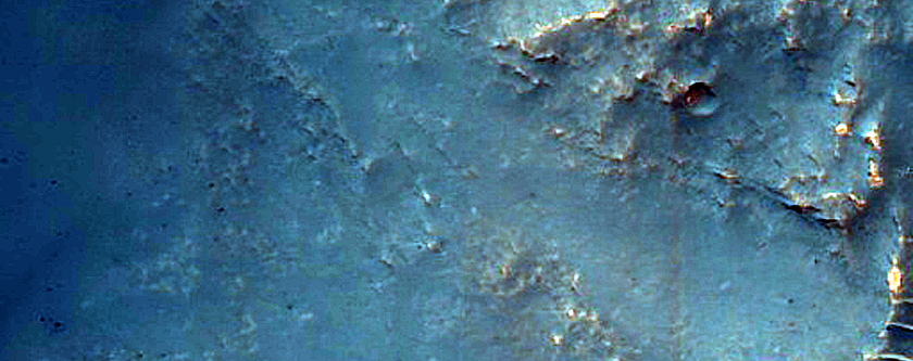 Crater in Solis Planum