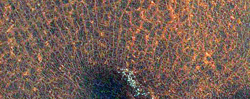 Crater at High Northern Latitudes