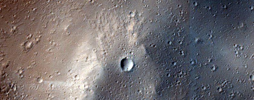 Edge of Olympus Mons Aureole Deposit