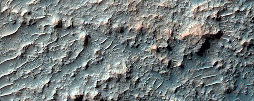 Olivine-Bearing Materials on Northern Terra Cimmeria Crater Floor