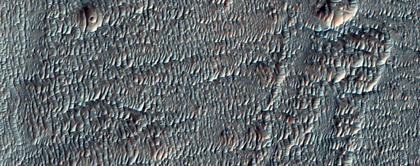 Lobed Valley Floor Deposits