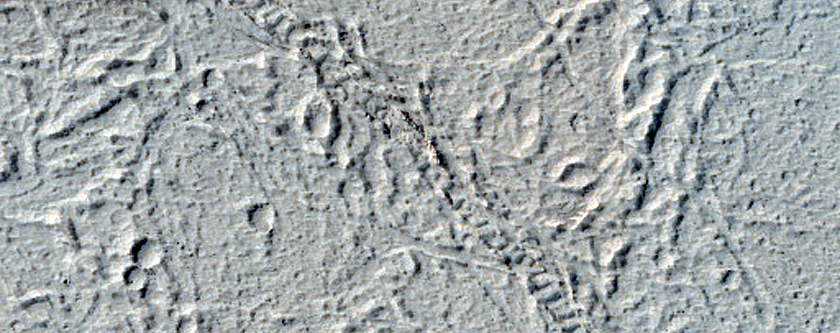 Candidate Recent Impact Site