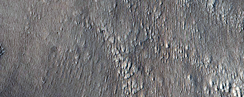 Flow Entering Fretted Terrain Valley