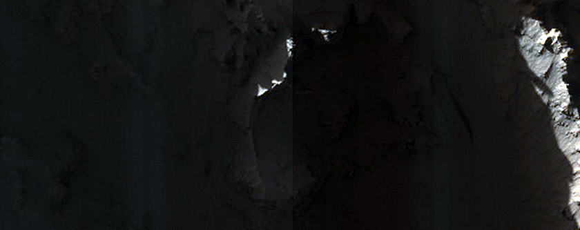 Noctis Labyrinthus Frost Monitoring