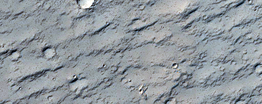 Candidate Recent Impact Site