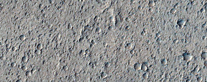 Candidate Recent Impact Site