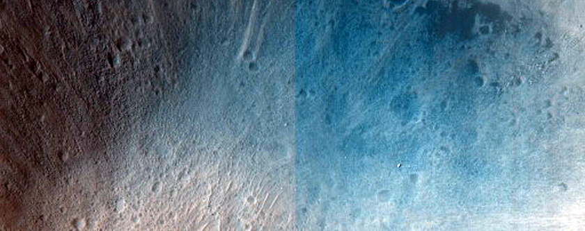 Crater with Steep Slopes