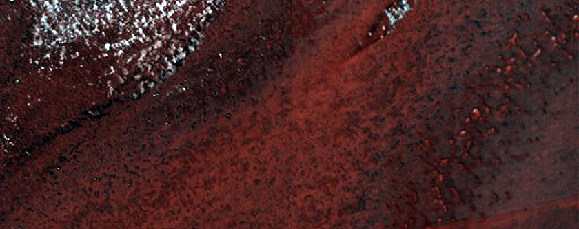 Exposure of North Polar Layered Deposits