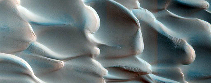 Escarpment Dune Field Topography
