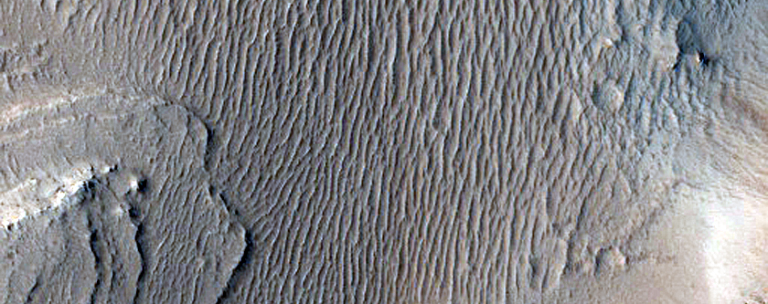 Terrain in Lycus Sulci