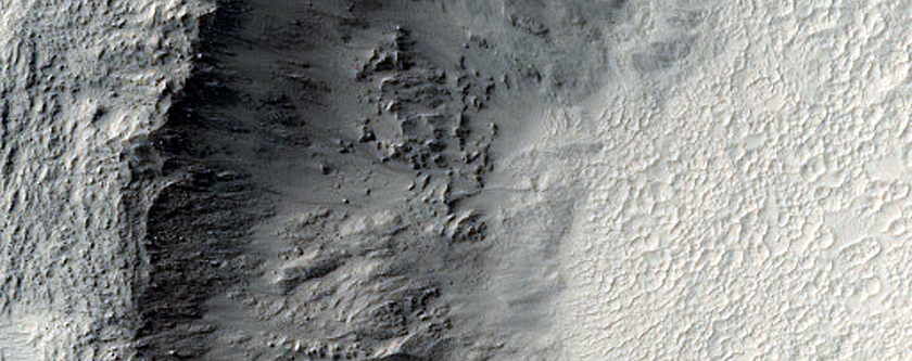 Monitor Slopes in Zunil Crater