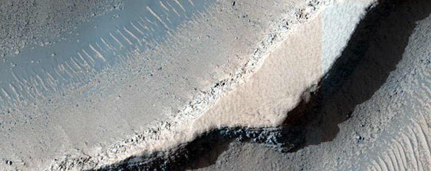 Mesas in Granicus Valles