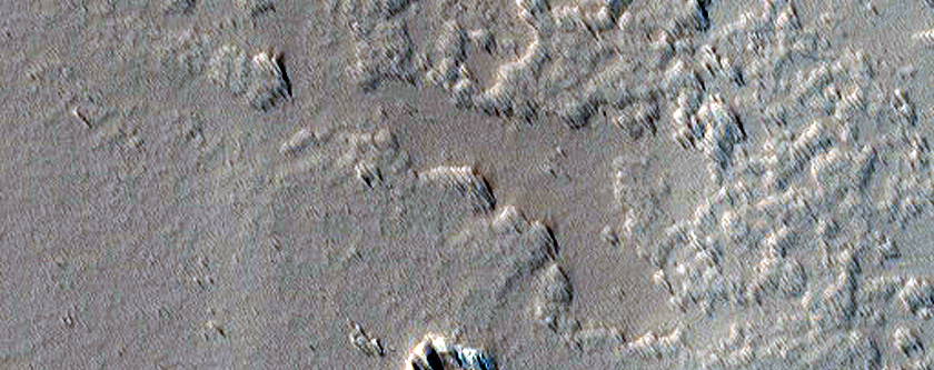 Terrain East of Pavonis Mons