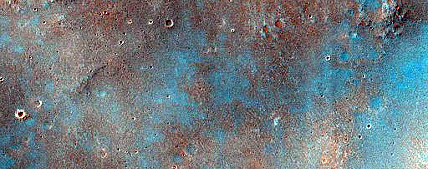 Candidate Recent Impact Site
