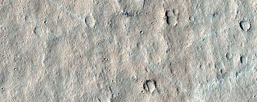 Candidate Recent Impact Site