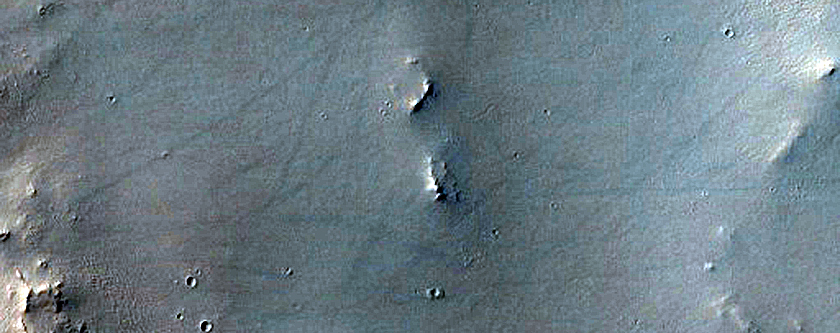 Candidate Recent Impact Site
