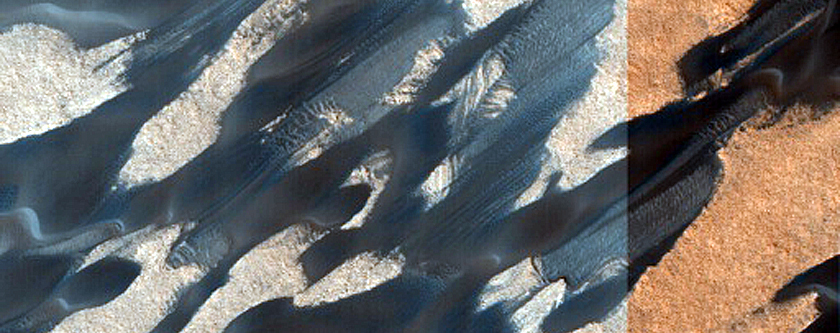 Flank Dunes in Abalos Undae
