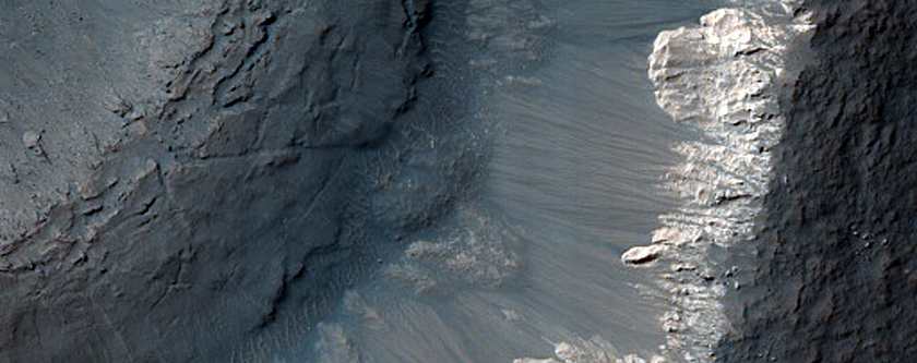 Ada Crater Slope Monitoring