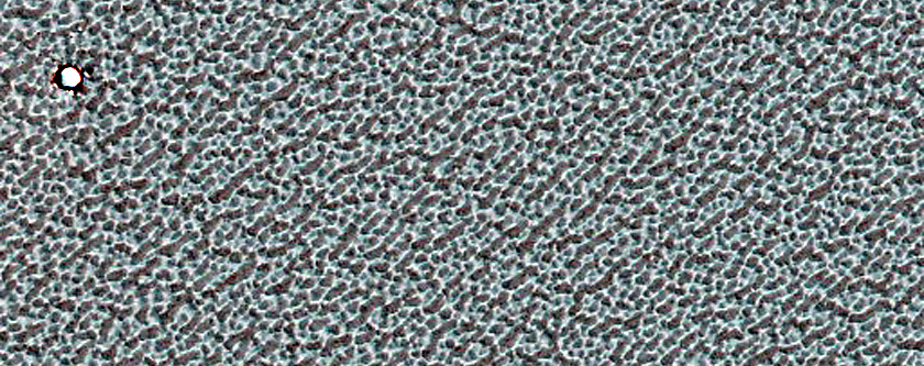 Small Ice-Filled North Polar Layered Deposits Crater